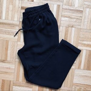 Dressy but comfy black ZARA jogger pants